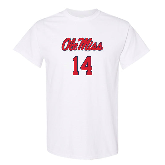 Ole Miss - NCAA Softball : Abby Herndon - Replica Shersey T-Shirt-0