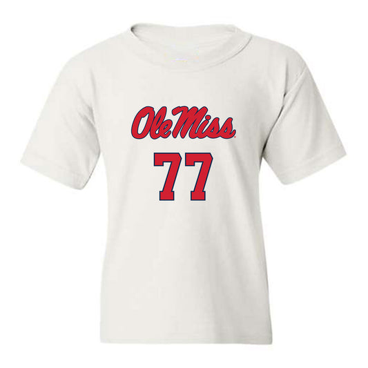 Ole Miss - NCAA Football : Cam East - Replica Shersey Youth T-Shirt