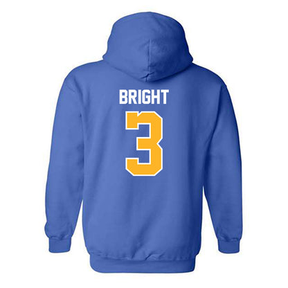 Pittsburgh - NCAA Women's Soccer : Maya Bright - Replica Shersey Hooded Sweatshirt-1