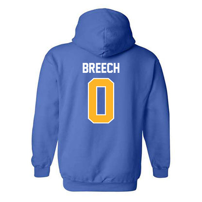 Pittsburgh - NCAA Women's Soccer : Elliott Breech - Replica Shersey Hooded Sweatshirt-1