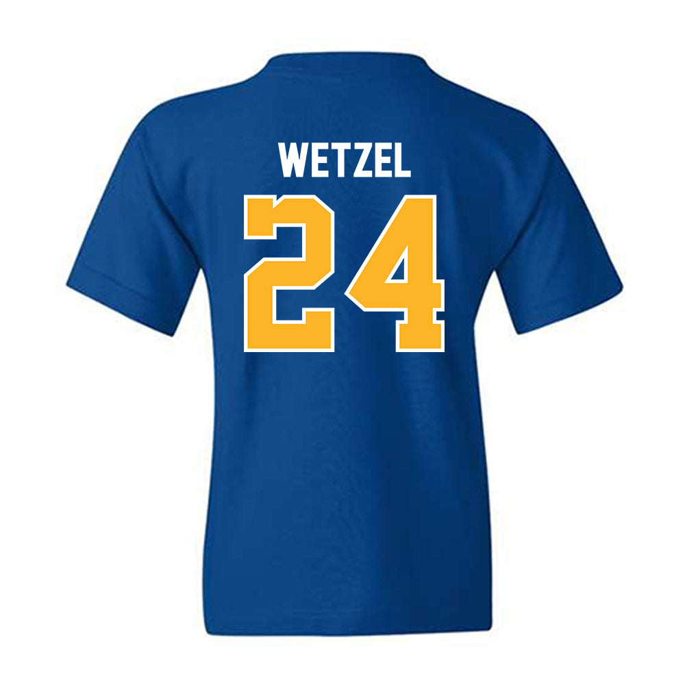 Pittsburgh - NCAA Men's Soccer : Gavin Wetzel - Replica Shersey Youth T-Shirt-1