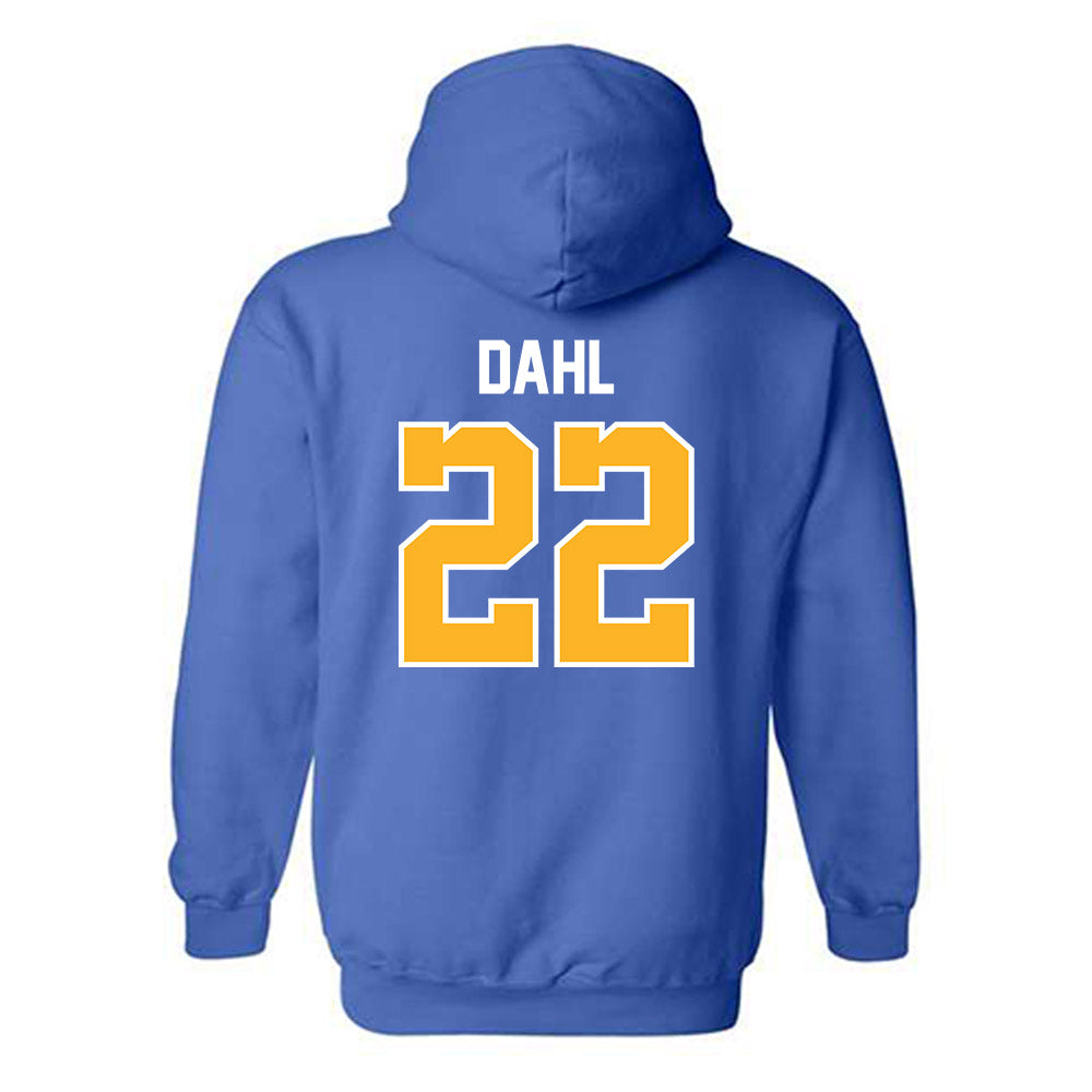 Pittsburgh - NCAA Men's Soccer : Lasse Dahl - Replica Shersey Hooded Sweatshirt-1