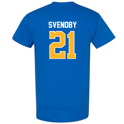 Pittsburgh - NCAA Men's Soccer : Casper Svendby - Replica Shersey T-Shirt-1