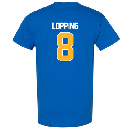 Pittsburgh - NCAA Men's Soccer : Jakob Lopping - Replica Shersey T-Shirt-1