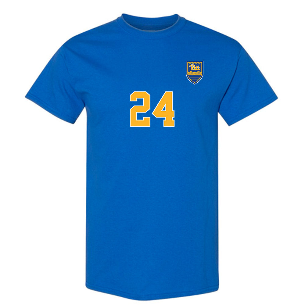 Pittsburgh - NCAA Men's Soccer : Gavin Wetzel - Replica Shersey T-Shirt-0