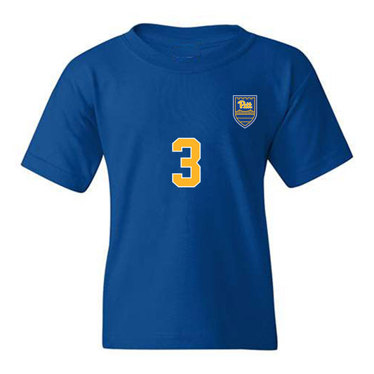 Pittsburgh - NCAA Men's Soccer : Jacob Redenfors - Replica Shersey Youth T-Shirt-0