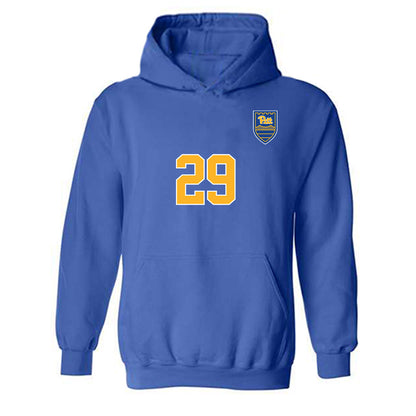 Pittsburgh - NCAA Men's Soccer : Owen Christopher - Replica Shersey Hooded Sweatshirt-0