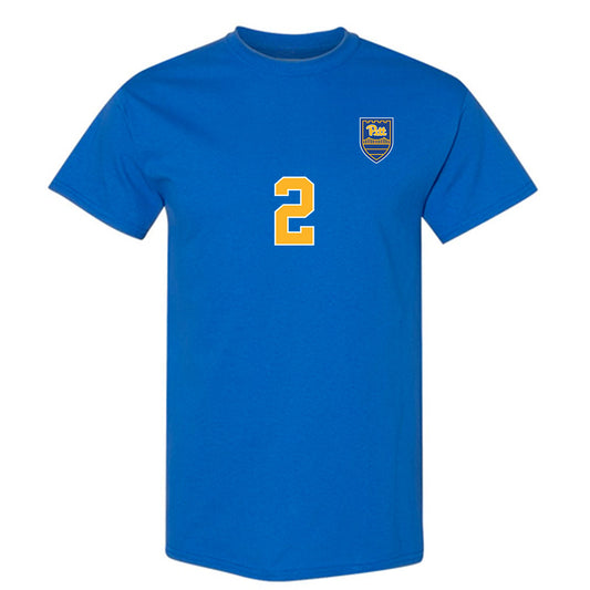 Pittsburgh - NCAA Men's Soccer : Jackson Gilman - Replica Shersey T-Shirt-0