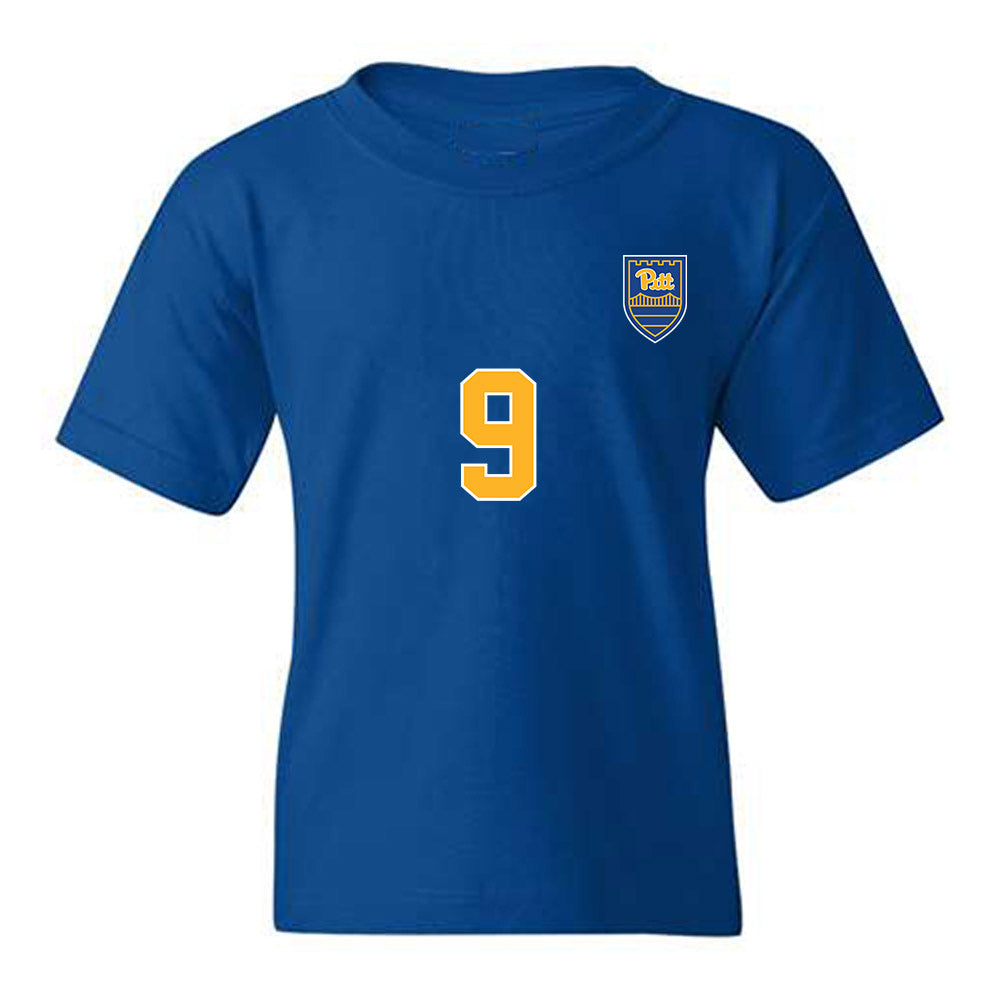 Pittsburgh - NCAA Women's Soccer : Lucia Wells - Replica Shersey Youth T-Shirt-0