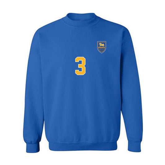Pittsburgh - NCAA Men's Soccer : Jacob Redenfors - Replica Shersey Crewneck Sweatshirt-0