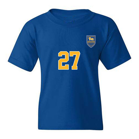 Pittsburgh - NCAA Women's Soccer : Adoo Yina - Replica Shersey Youth T-Shirt-0