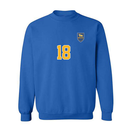 Pittsburgh - NCAA Men's Soccer : Joshua Veychek - Replica Shersey Crewneck Sweatshirt-0