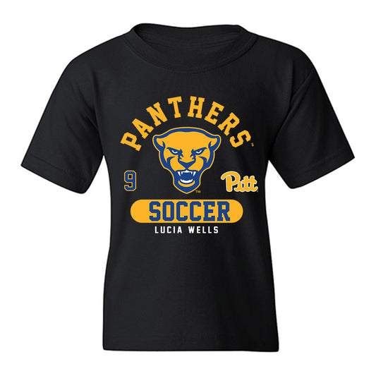 Pittsburgh - NCAA Women's Soccer : Lucia Wells - Fashion Shersey Youth T-Shirt-0