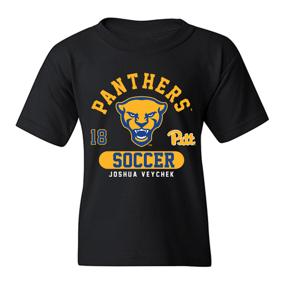 Pittsburgh - NCAA Men's Soccer : Joshua Veychek - Fashion Shersey Youth T-Shirt-0