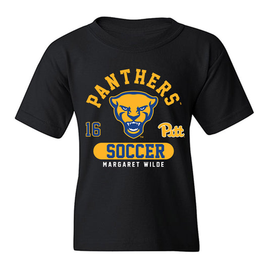 Pittsburgh - NCAA Women's Soccer : Margaret Wilde - Fashion Shersey Youth T-Shirt-0