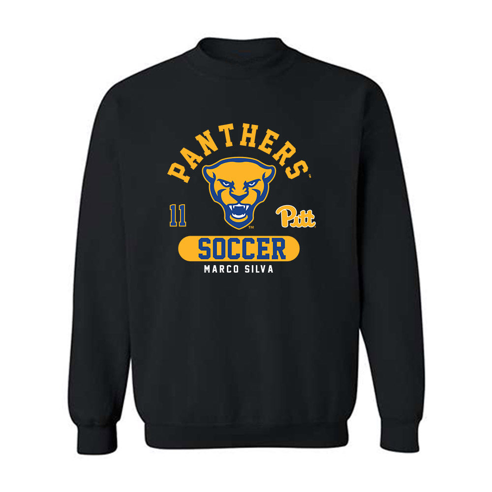 Pittsburgh - NCAA Men's Soccer : Marco Silva - Fashion Shersey Crewneck Sweatshirt-0