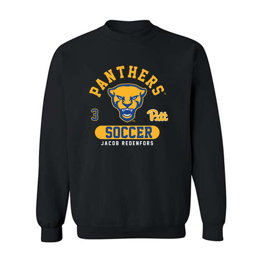 Pittsburgh - NCAA Men's Soccer : Jacob Redenfors - Fashion Shersey Crewneck Sweatshirt-0