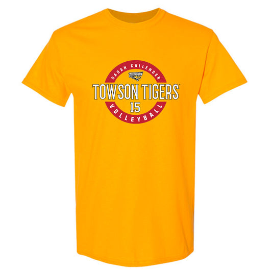 Towson - NCAA Women's Volleyball : Sarah Callender - Classic Fashion Shersey T-Shirt-0