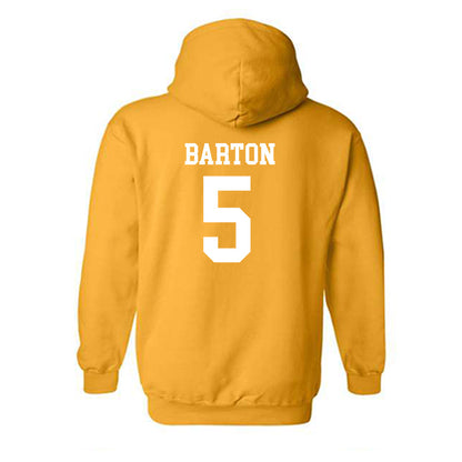 Towson - NCAA Men's Basketball : Jon Barton - Classic Shersey Hooded Sweatshirt-1