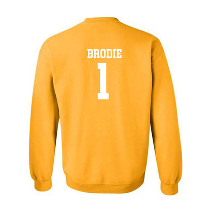 Towson - NCAA Football : Myles Brodie - Classic Shersey Crewneck Sweatshirt-1