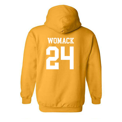 Towson - NCAA Men's Basketball : Jaquan Womack - Classic Shersey Hooded Sweatshirt-1