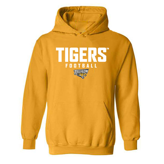 Towson - NCAA Football : Kaden White - Classic Shersey Hooded Sweatshirt-0