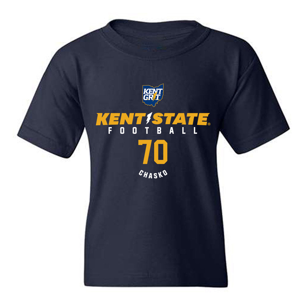 Kent State - NCAA Football : Hudson Chasko - Classic Fashion Shersey Youth T-Shirt-0