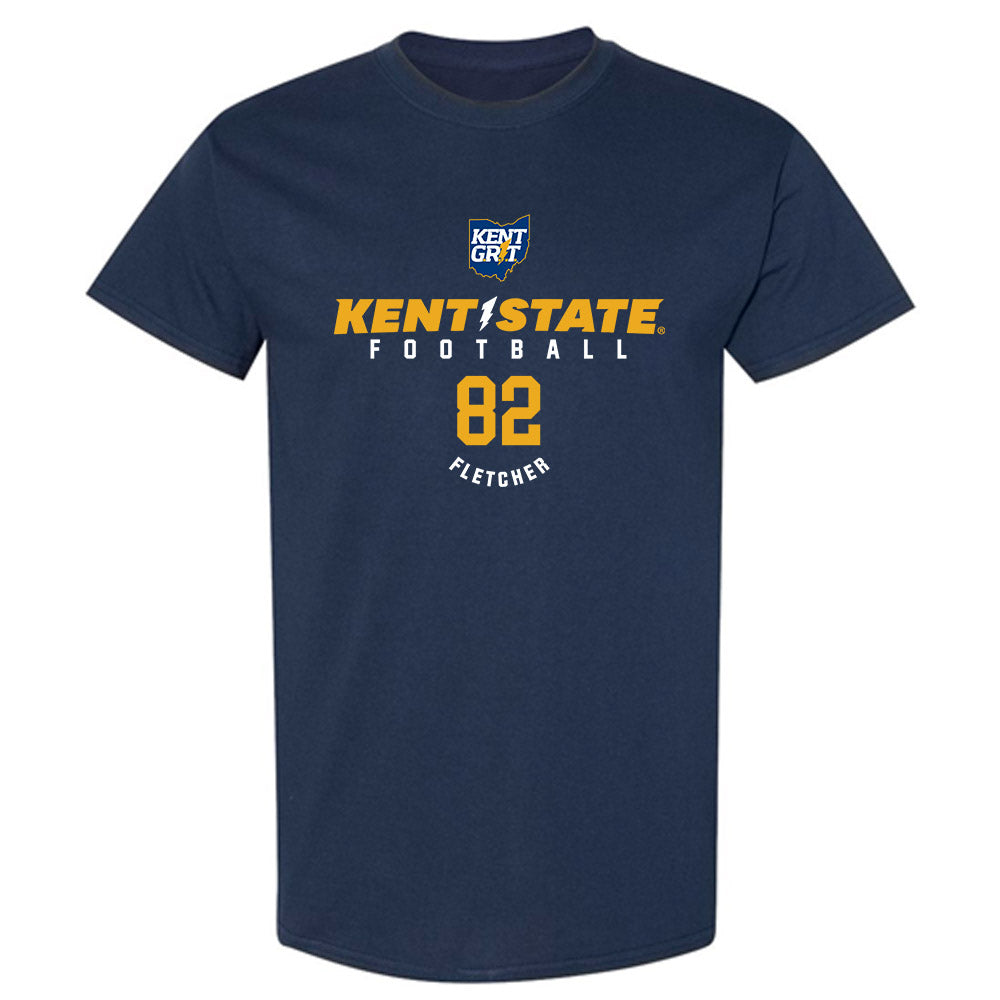 Kent State - NCAA Football : ZyAire Fletcher - Classic Fashion Shersey T-Shirt-0