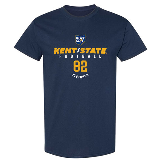Kent State - NCAA Football : ZyAire Fletcher - Classic Fashion Shersey T-Shirt-0