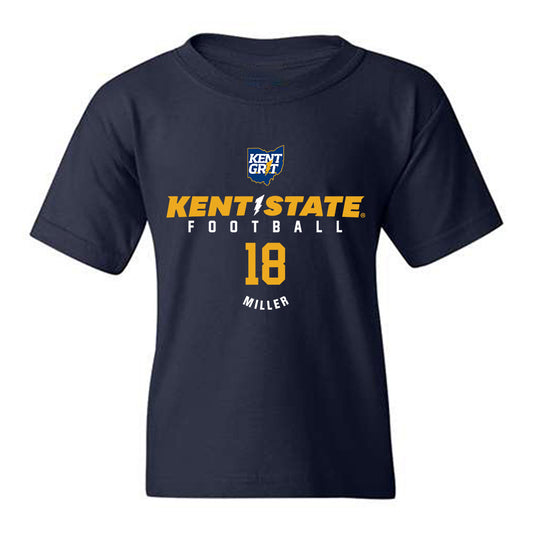 Kent State - NCAA Football : Terrell Miller - Classic Fashion Shersey Youth T-Shirt-0