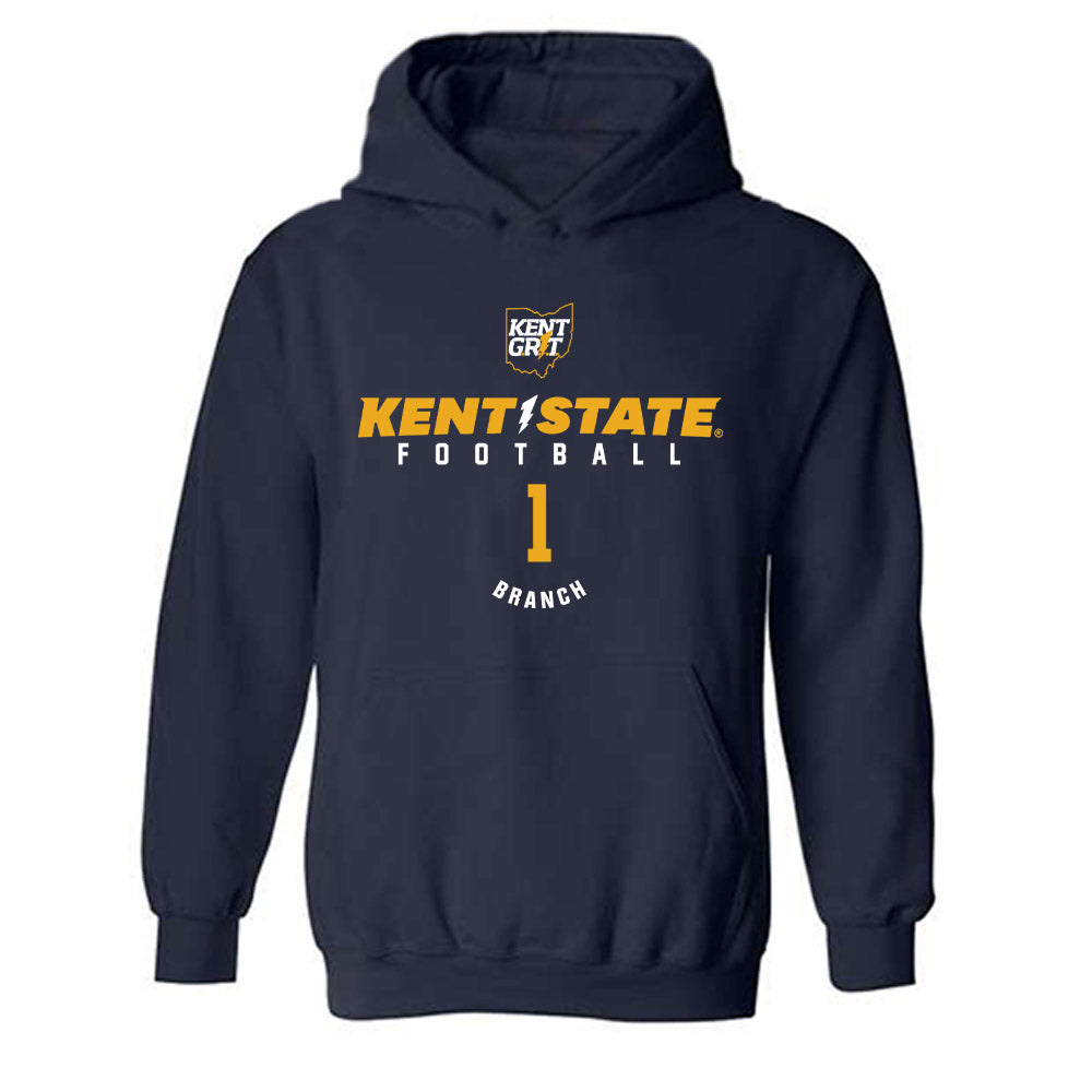 Kent State - NCAA Football : Alex Branch - Classic Fashion Shersey Hooded Sweatshirt