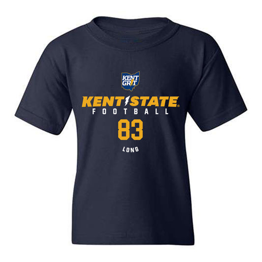 Kent State - NCAA Football : Garrett Long - Classic Fashion Shersey Youth T-Shirt-0
