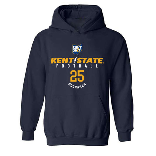 Kent State - NCAA Football : Martell Buchanan - Classic Fashion Shersey Hooded Sweatshirt-0