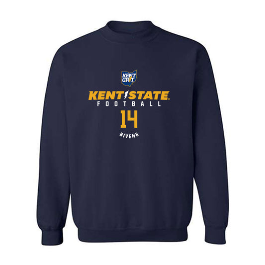 Kent State - NCAA Football : Tyler Bivens - Classic Fashion Shersey Crewneck Sweatshirt-0