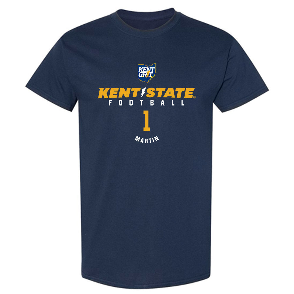 Kent State - NCAA Football : Da'Shawn Martin - Classic Fashion Shersey T-Shirt-0