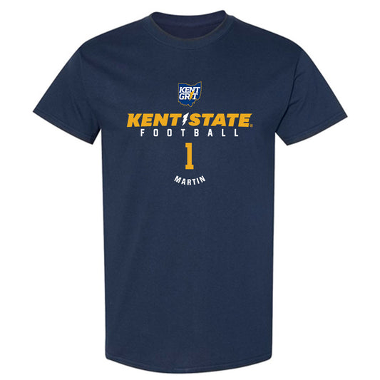 Kent State - NCAA Football : Da'Shawn Martin - Classic Fashion Shersey T-Shirt-0