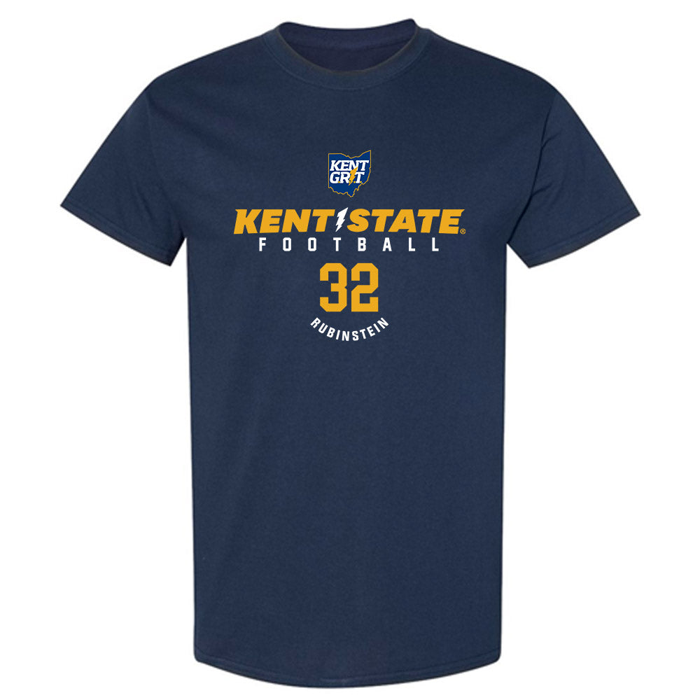 Kent State - NCAA Football : Trey Rubinstein - Classic Fashion Shersey T-Shirt-0