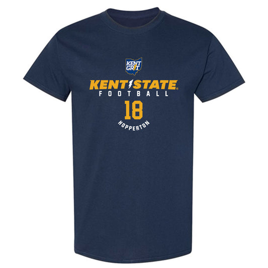 Kent State - NCAA Football : Hunter Hopperton - Classic Fashion Shersey T-Shirt-0