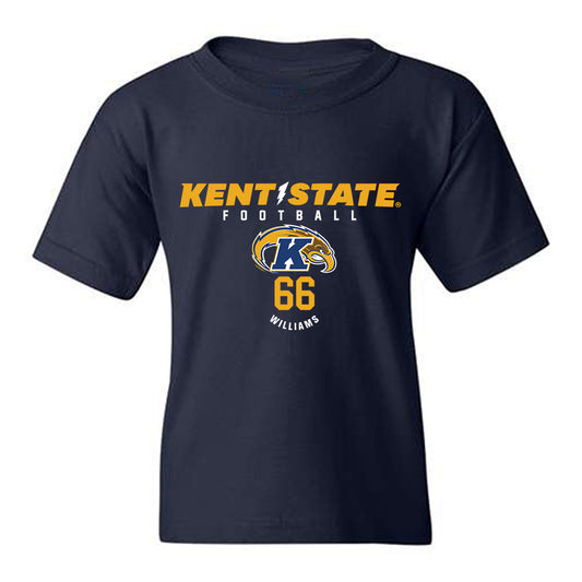 Kent State - NCAA Football : Elijah Williams - Classic Fashion Shersey Youth T-Shirt-0