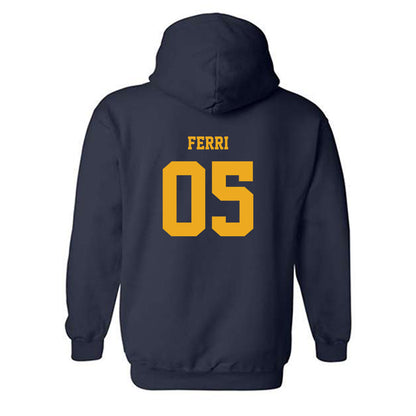 Kent State - NCAA Softball : Meadow Ferri - Fashion Shersey Hooded Sweatshirt-1