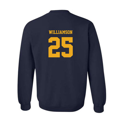 Kent State - NCAA Men's Basketball : Jahari Williamson - Fashion Shersey Crewneck Sweatshirt-1