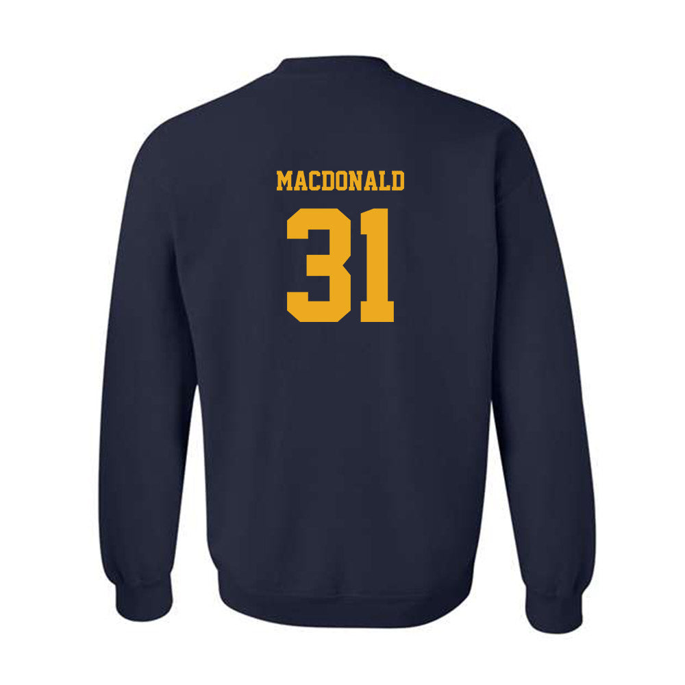 Kent State - NCAA Baseball : Lance MacDonald - Crewneck Sweatshirt Classic Fashion Shersey