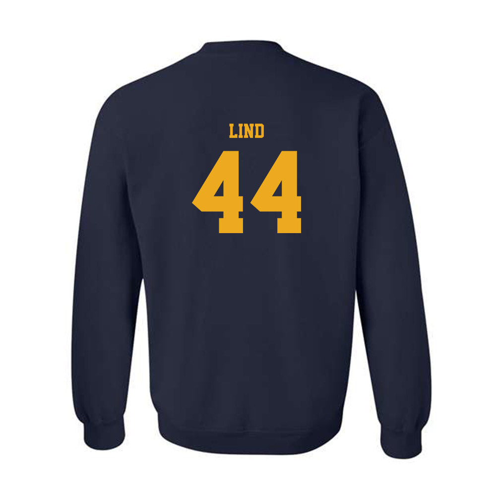 Kent State - NCAA Baseball : Parker Lind - Fashion Shersey Crewneck Sweatshirt-1