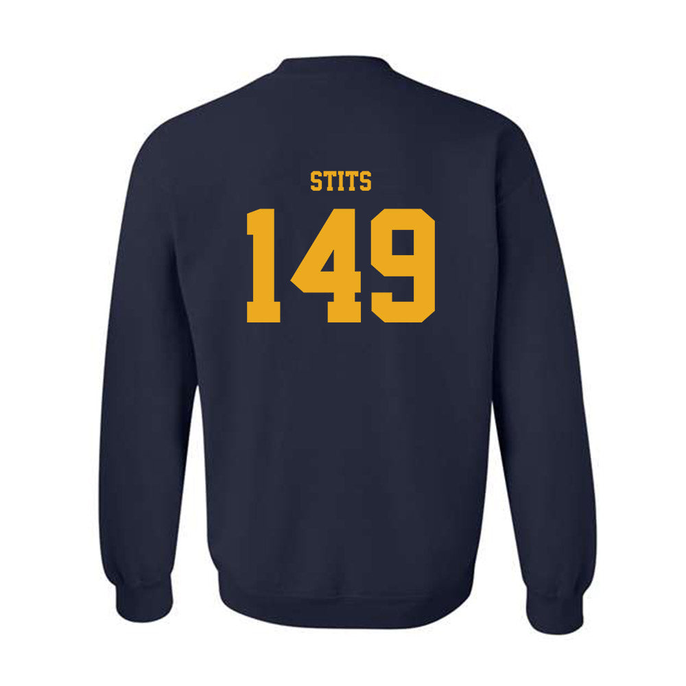 Kent State - NCAA Wrestling : Silas Stits - Fashion Shersey Crewneck Sweatshirt-1