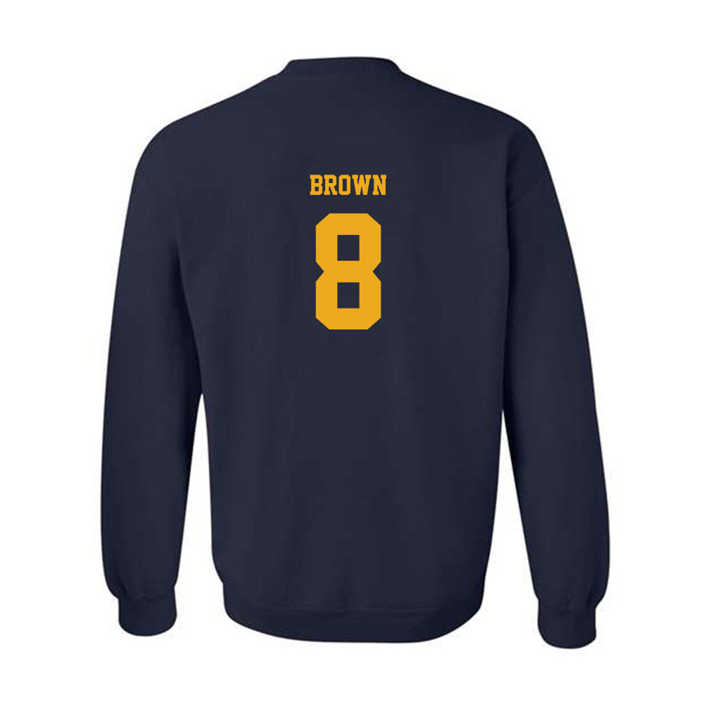 Kent State - NCAA Football : Nylan Brown - Fashion Shersey Crewneck Sweatshirt-1