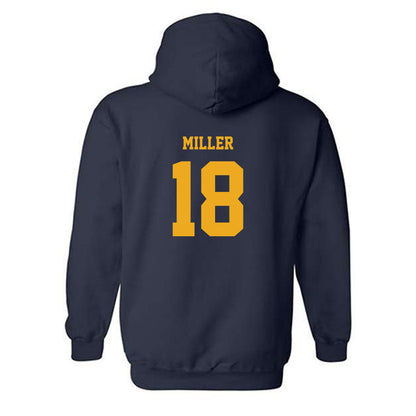 Kent State - NCAA Football : Terrell Miller - Fashion Shersey Hooded Sweatshirt-1