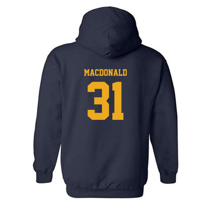 Kent State - NCAA Baseball : Lance MacDonald - Hooded Sweatshirt Classic Fashion Shersey