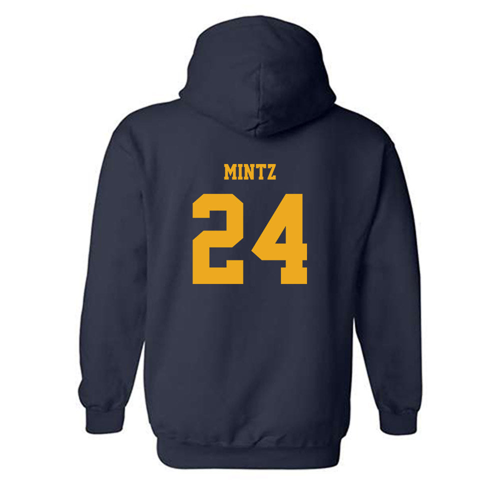 Kent State - NCAA Football : Tanner Mintz - Fashion Shersey Hooded Sweatshirt-1