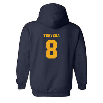 Kent State - NCAA Softball : Alex Trevena - Fashion Shersey Hooded Sweatshirt-1