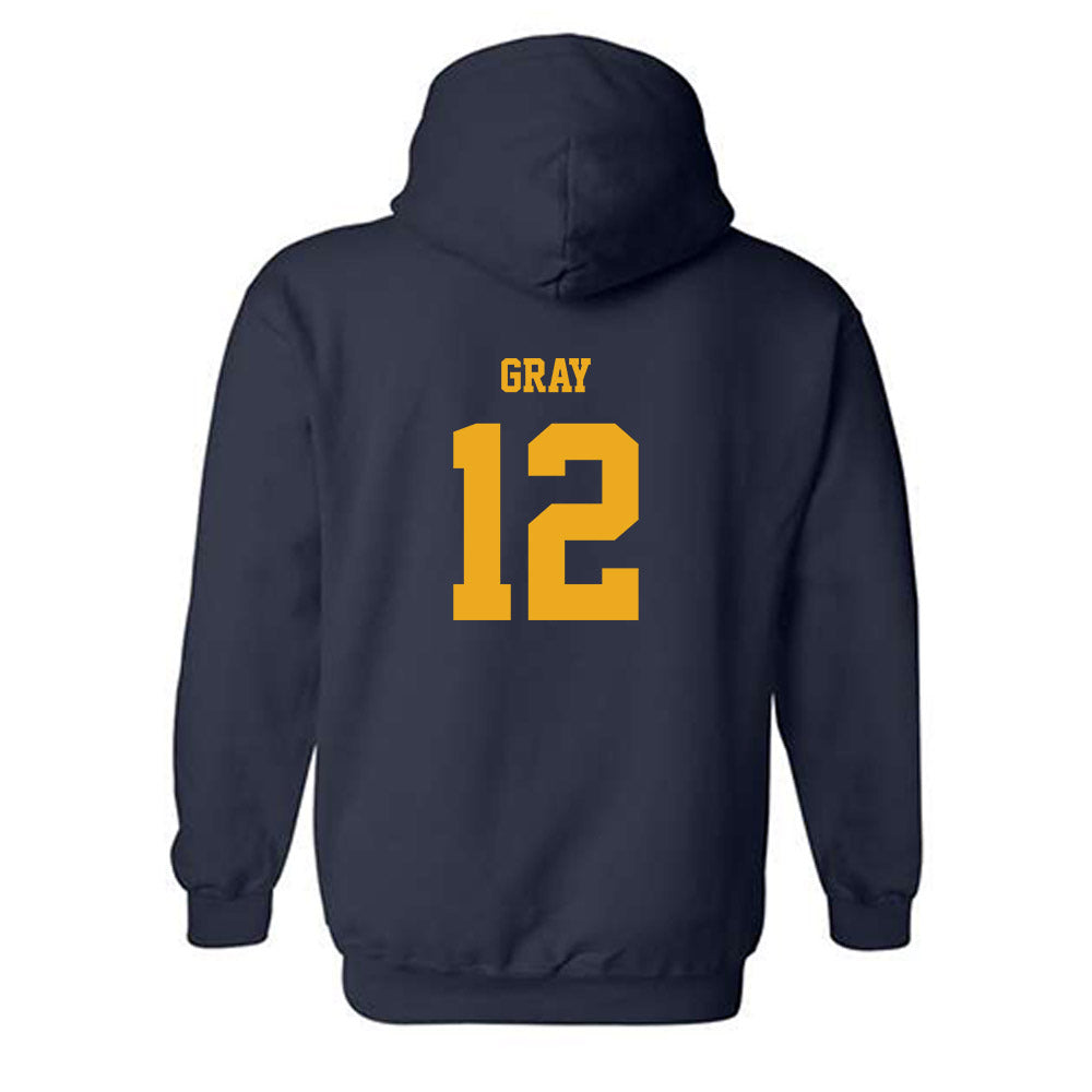 Kent State - NCAA Women's Basketball : Dionna Gray - Fashion Shersey Hooded Sweatshirt-1